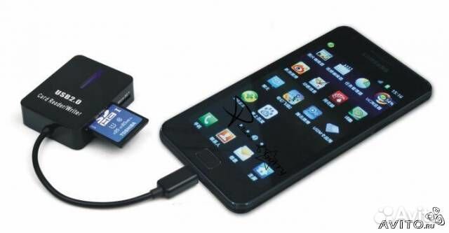 Micro USB OTG Card Reader для SAMSUNG