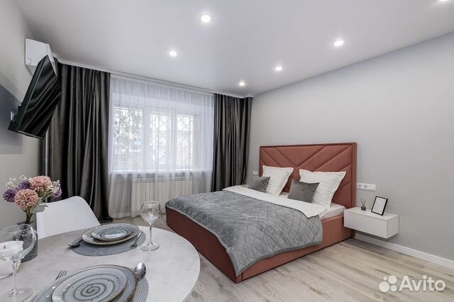 

Квартира-студия, 30 м², 1 кровать
