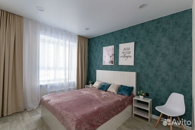 

2-к. квартира, 40 м², 2 кровати
