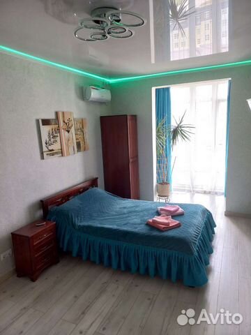 

1-к. квартира, 45 м², 2 кровати