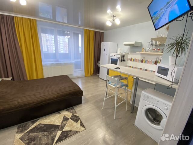 

Квартира-студия, 40 м², 2 кровати