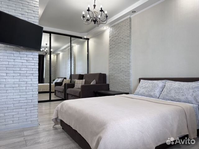 

1-к. квартира, 55 м², 2 кровати