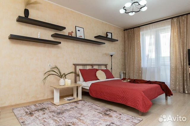

Квартира-студия, 42 м², 2 кровати