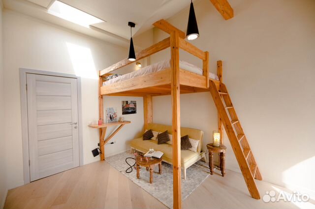 

1-к. квартира, 45 м², 3 кровати