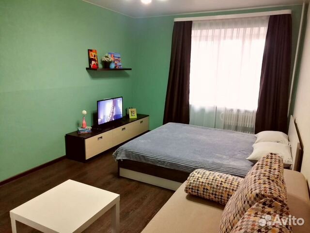 

1-к. квартира, 35 м², 2 кровати