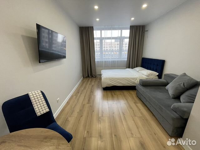 

Квартира-студия, 30 м², 2 кровати