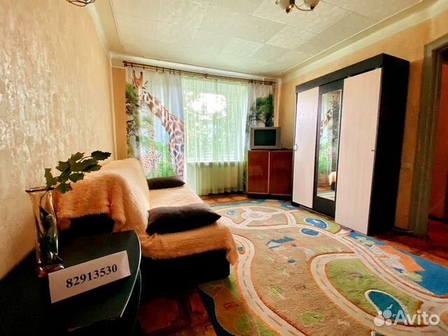 

1-к. квартира, 36 м², 2 кровати