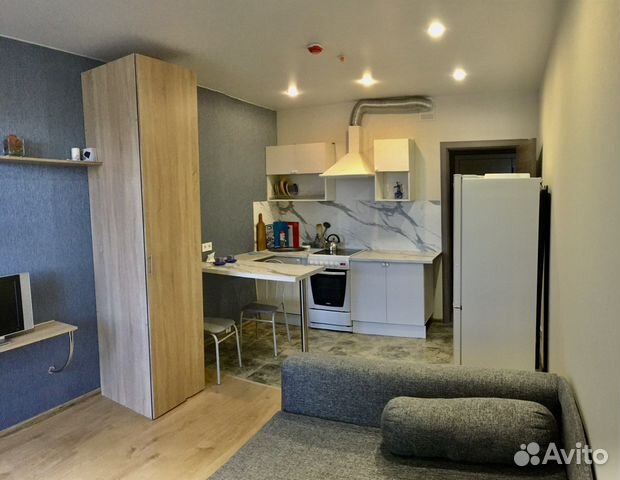 

Квартира-студия, 29 м², 1 кровать