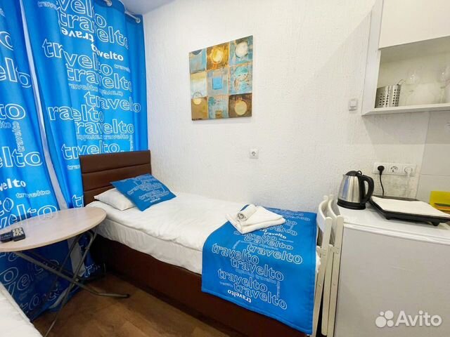 

Квартира-студия, 14 м², 2 кровати