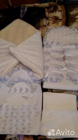 Зимний комплект на выписку для мальчика