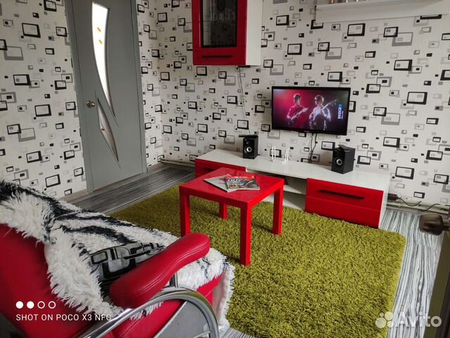

1-к. квартира, 37 м², 4 кровати