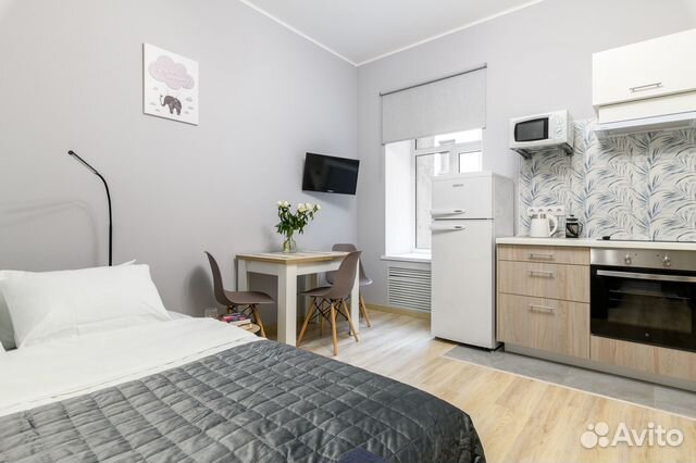 

Квартира-студия, 23 м², 1 кровать