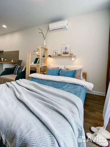 

Квартира-студия, 28 м², 2 кровати