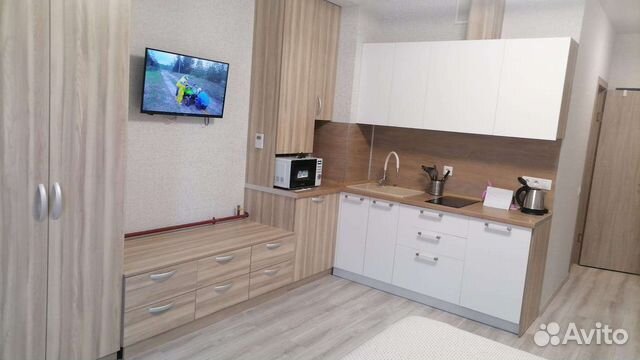 

Квартира-студия, 28 м², 1 кровать