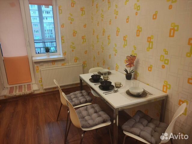 

1-к. квартира, 33,5 м², 3 кровати