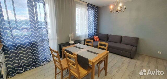 

Квартира-студия, 35 м², 2 кровати