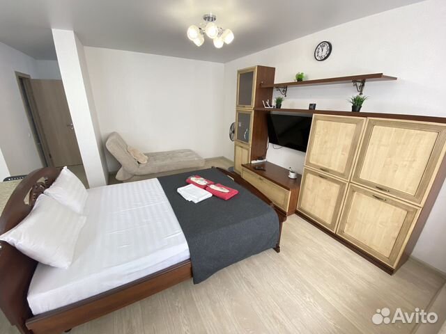 

Квартира-студия, 40 м², 2 кровати