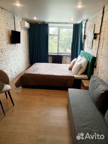 

Квартира-студия, 30 м², 2 кровати