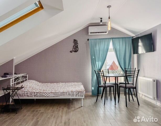 

Квартира-студия, 50 м², 2 кровати