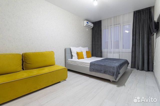 

1-к. квартира, 38 м², 2 кровати