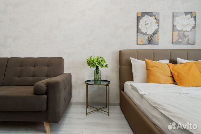 

1-к. квартира, 41 м², 2 кровати