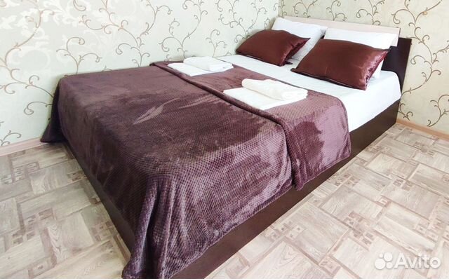 

1-к. квартира, 45 м², 2 кровати