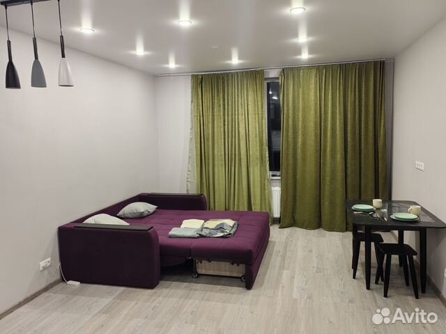 

Квартира-студия, 30 м², 1 кровать