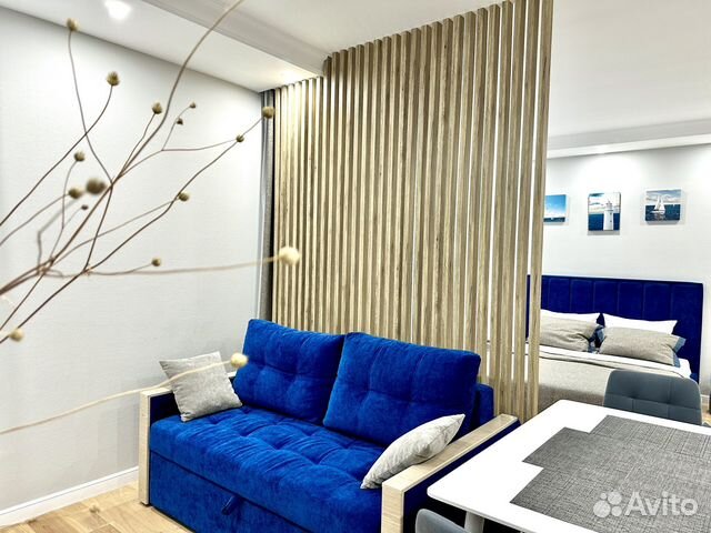 

Квартира-студия, 38 м², 2 кровати