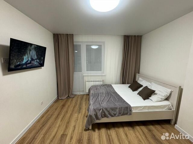 

1-к. квартира, 44 м², 2 кровати