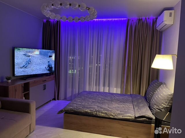 

Квартира-студия, 35 м², 2 кровати