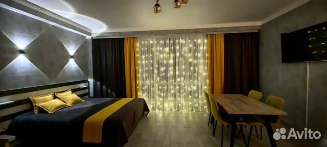 

Квартира-студия, 39 м², 2 кровати