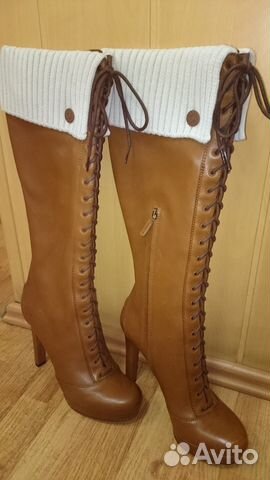 Сапоги женские демисезонные (Gucci)