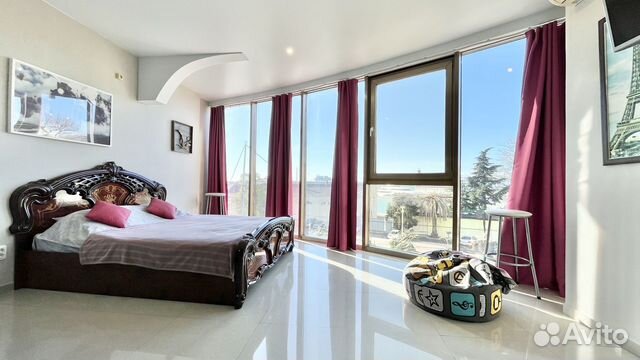 

Квартира-студия в апарт-отеле, 50 м², 2 кровати
