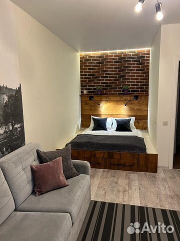 

Квартира-студия, 25 м², 2 кровати