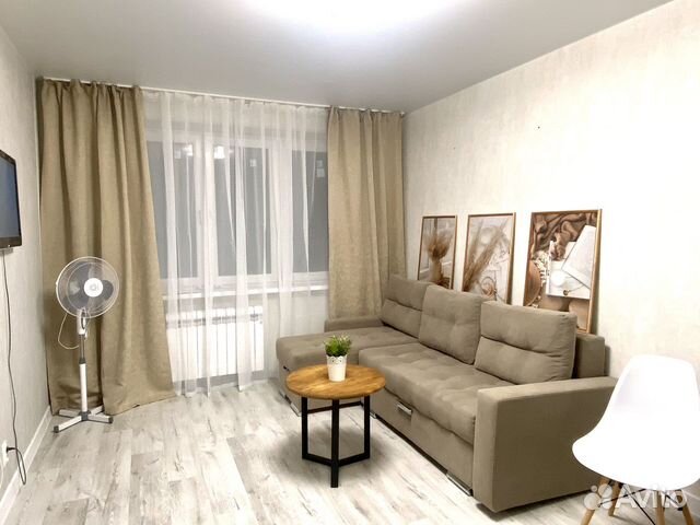 

1-к. квартира, 38 м², 2 кровати