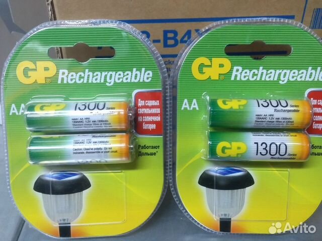 Аккумулятор AA HR6 1.2V GP 1300mAh Ni-MH Аккумулятор AA HR6 1.2V GP 1300mAh Ni-MH
