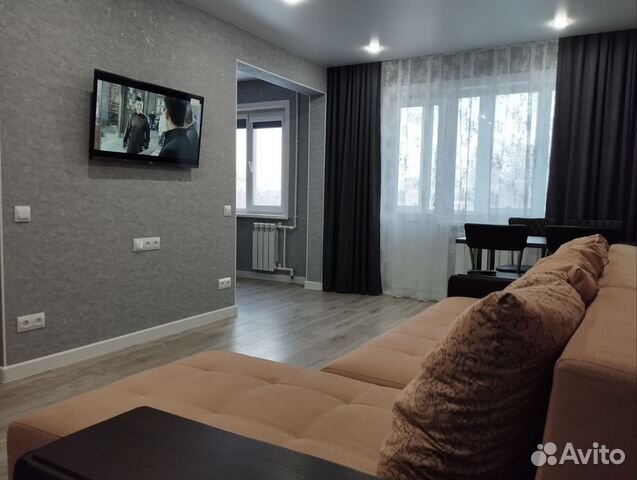 

2-к. квартира, 44 м², 2 кровати