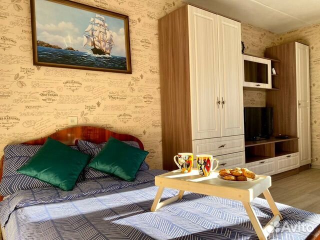

1-к. квартира, 34 м², 2 кровати