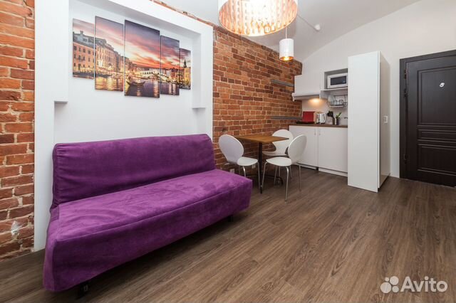 

Квартира-студия, 27 м², 1 кровать