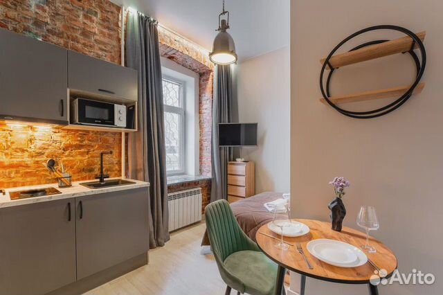 

Квартира-студия, 14 м², 1 кровать