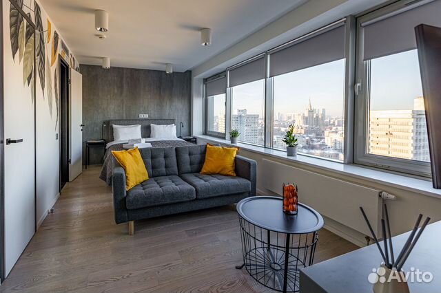 

Квартира-студия, 30 м², 1 кровать