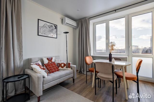

Квартира-студия, 30 м², 2 кровати
