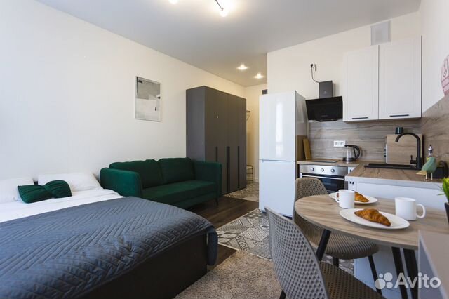 

Квартира-студия, 25 м², 2 кровати