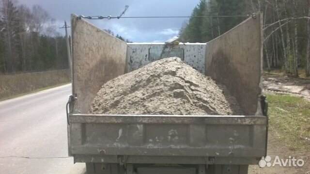 Песок щебень доставка земля пгс глина торф перегно