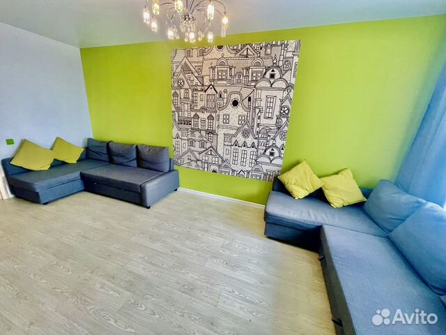 

Квартира-студия, 44 м², 2 кровати
