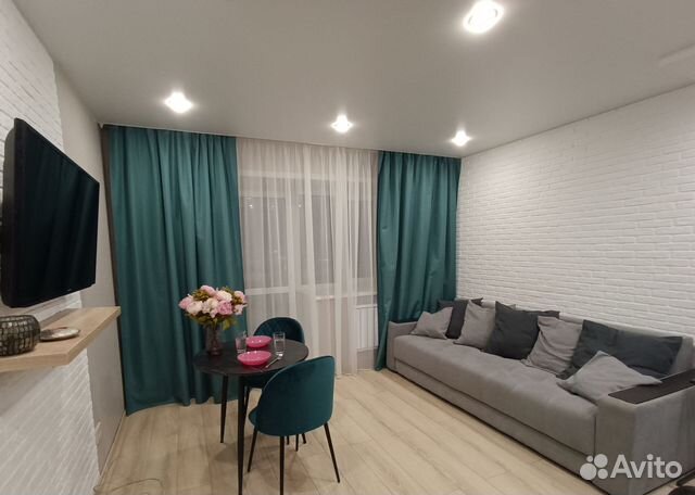 

1-к. квартира, 39 м², 2 кровати