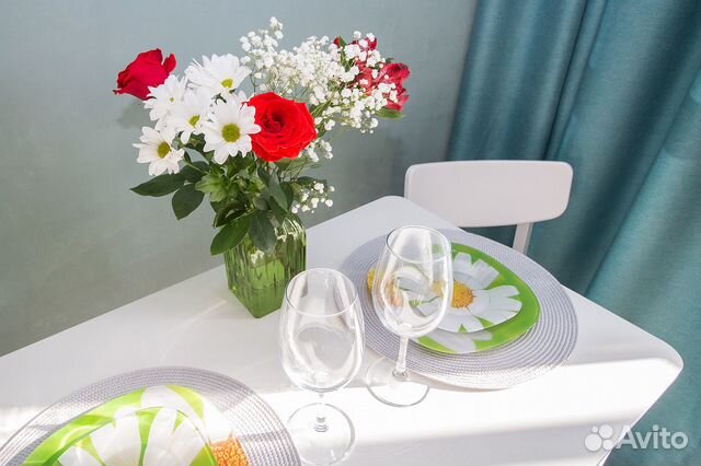 

Квартира-студия, 30 м², 2 кровати