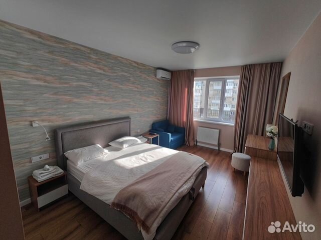 

1-к. квартира, 45 м², 2 кровати