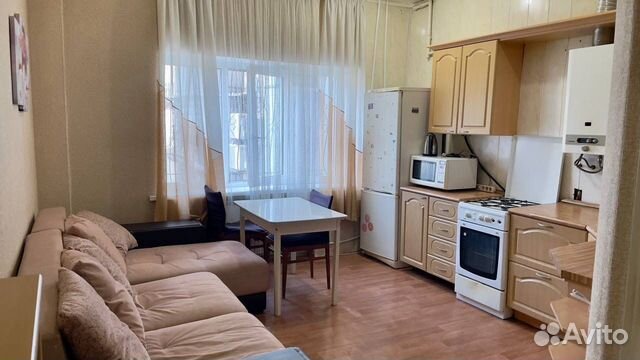 

1-к. квартира, 45 м², 2 кровати