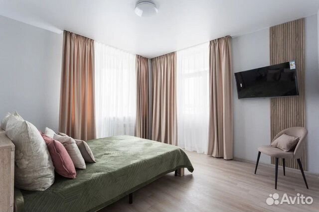 

1-к. квартира, 40 м², 2 кровати